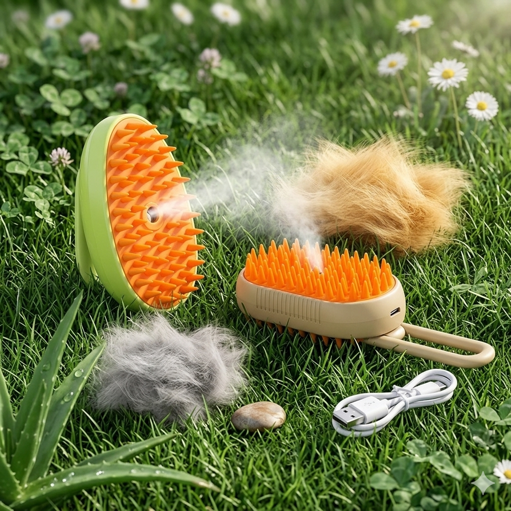 Mist Grooming Brush