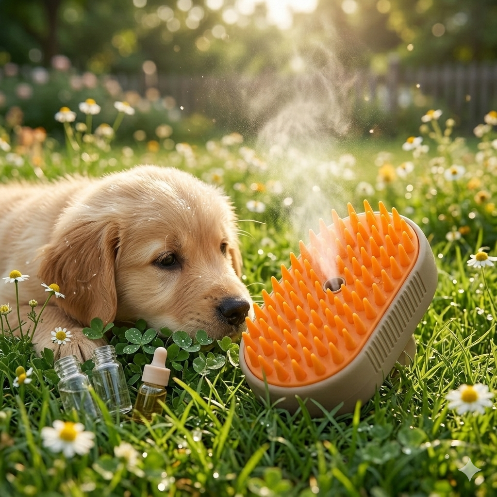 Mist Grooming Brush