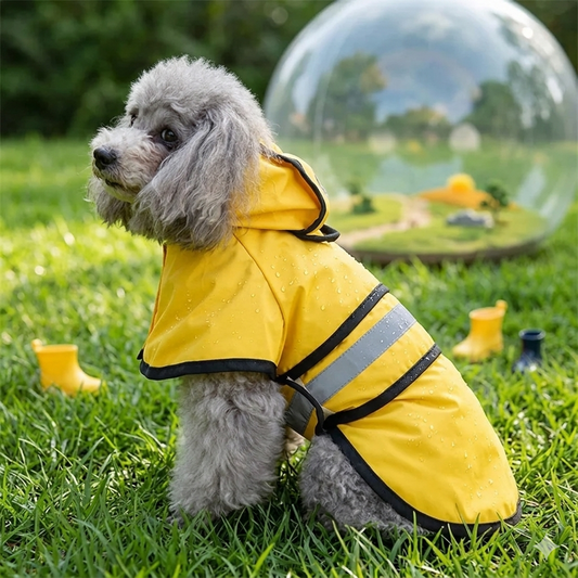 Adjustable Waterproof Dog Raincoat