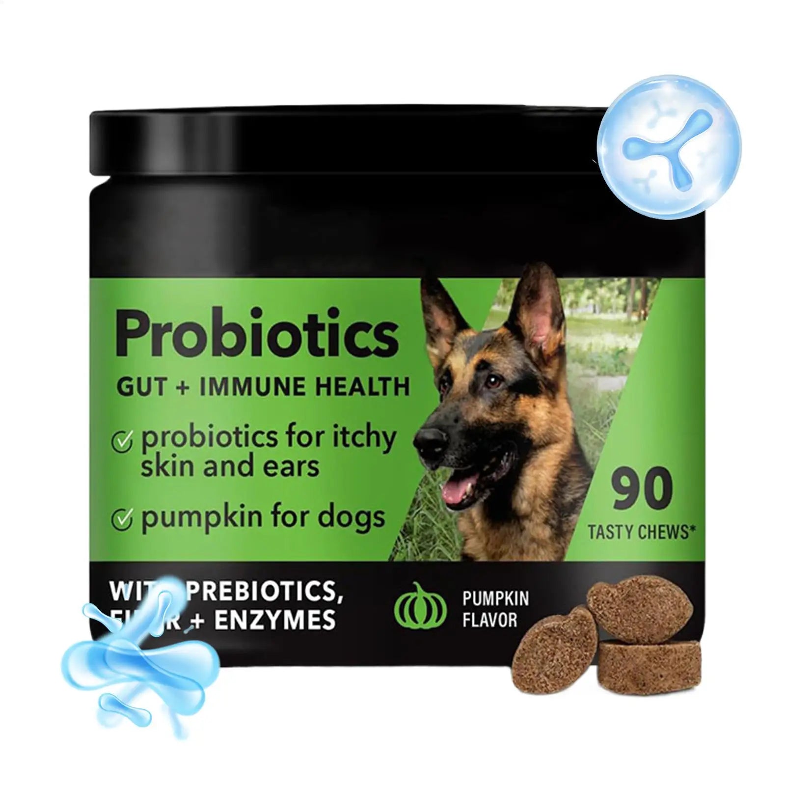 Daily Probiotics | Digestive Balance (90 Chews)