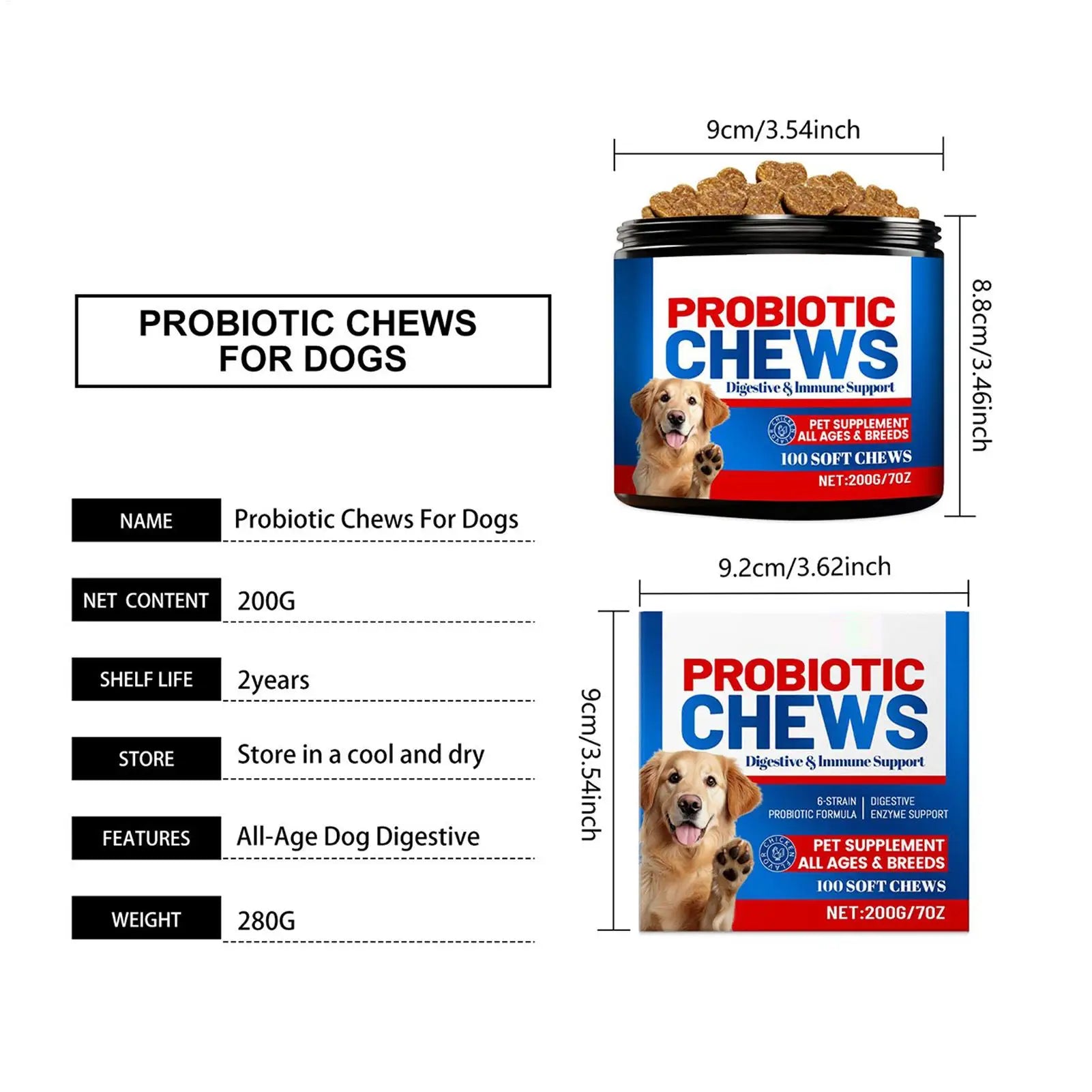 Daily Digest | Skin Relief Chews (200g)